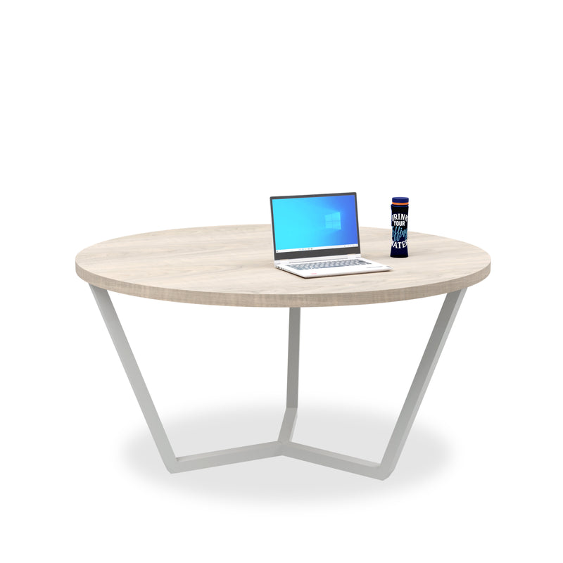 Steel Curved Leg Conference Table