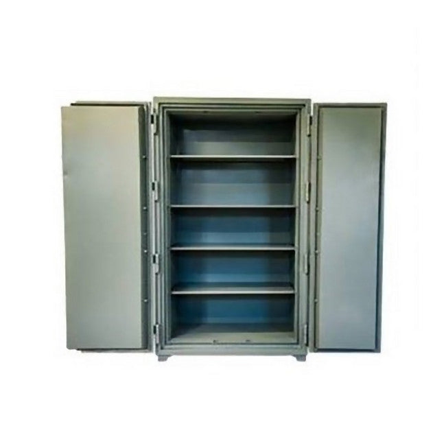 Steel Fire Resistant Stationery Cabinet with Shelves - 4 Shelf Cupboard