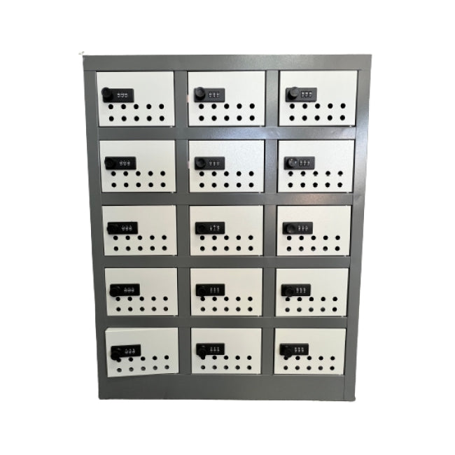 15 Compartment Cell phone Locker