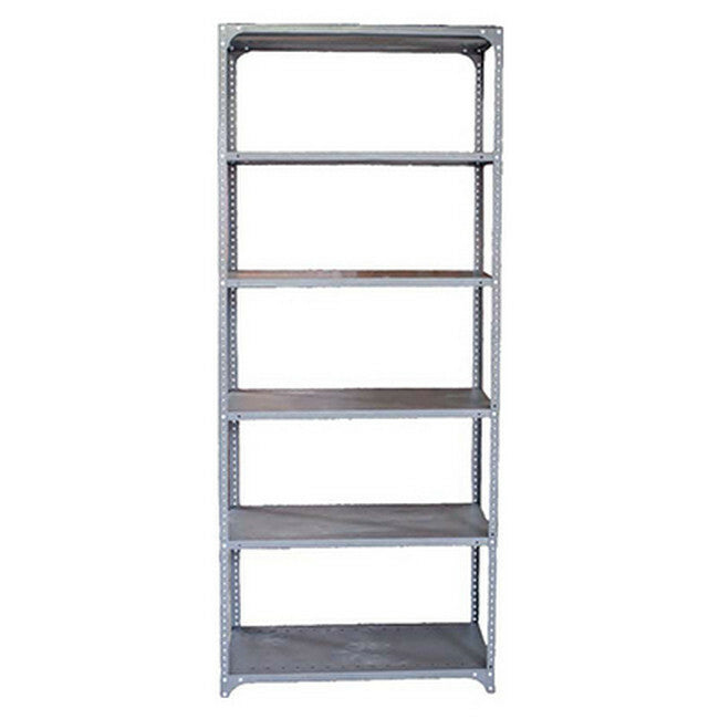 Open Steel Shelving - 6 Shelves