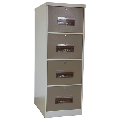 4 Drawer Filing Cabinet (Steel)