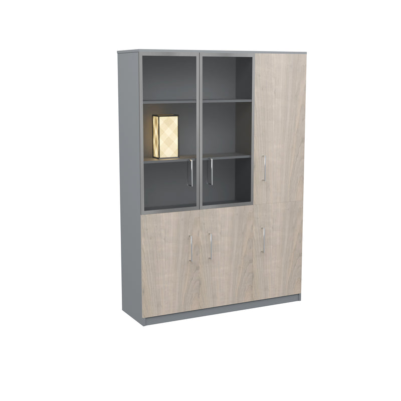 Display Unit | Glass Doors| Hinge Doors | No Lock