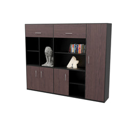 Display Unit | Open Shelf | Half Hinge Doors | Hinge Door | Shelves