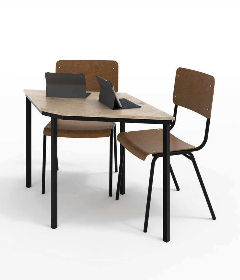 Diamond Shaped Single Table