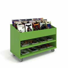 Angled Bookcase