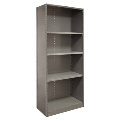 Closed Steel Shelving - 6 Shelves