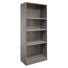 Closed Steel Shelving - 6 Shelves