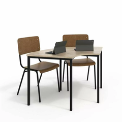 S Shape School Table