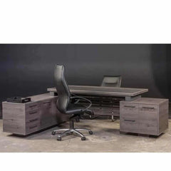 Tetrix Executive Desk with inlay
