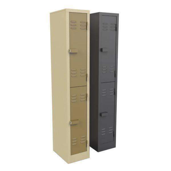 2 Compartment Steel Locker