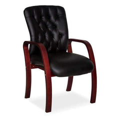 Adda 4 Legged Leather Visitors Chair