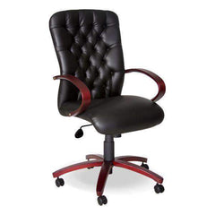 Adda High Back Leather Chair