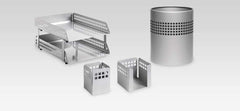Square Punched Desk Set - Office Pro