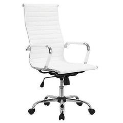 Studio High Back Chair - White